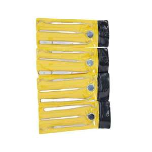 Kit d'examen dentaire électrique de base en acier inoxydable de haute qualité, instruments Bone Bridge, 3 pièces réutilisables, certifié CE - Product Image 6