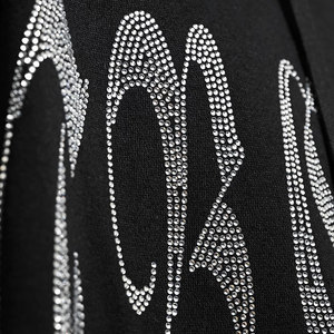 Sudadera con Capucha Personalizable con Pedrería, Estilo Urbano Invernal, Mezcla de Algodón y Felpa, que Luminiza tu Guardarropa - Product Image 6