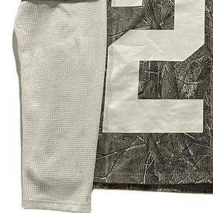 เสื้อยืดลายพรางแขนยาว300G เสื้อเจอร์ซีย์ผ้าฝ้าย100% สองชั้นลายกราฟิกตามสั่งเป็นมิตรกับสิ่งแวดล้อม - Product Image 6