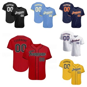 Uniforme de Béisbol Estampado de la Mejor Calidad, Camiseta de Béisbol Americana de Manga Corta para Todos los Equipos, Ropa Deportiva con Logotipo Personalizado, Jersey de Béisbol - Product Image 1