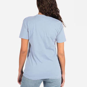 T-shirts promotionnels unisexes personnalisés en coton tri-mélange Next Level à col rond 180 g/m² pour la vente en gros - Product Image 2