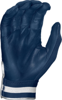 Gants de frappeur de baseball en cuir de haute qualité, fermeture auto-agrippante, ajustement standard, antidérapants, soutien flexible pour la main, protection rembourrée