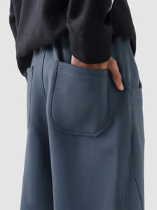 Pantalon Baggy Brodé avec Patch pour Homme, Décontracté, Coupe Ample Personnalisée, Taille Classique, Motif Moustache, Coupe Décontractée Unisexe, Évasé - Product Image 6