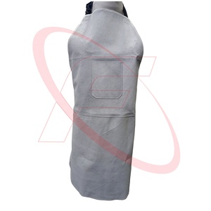 Delantal de Soldadura de Cuero Personalizado de la Mejor Calidad para Seguridad Industrial, la Mayor Protección para Soldadores - Product Image 2