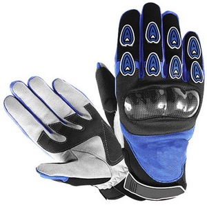 Gants de motocross RacingMaster, entièrement en PU, antidérapants, pour usage extérieur, fermeture auto-agrippante pour homme - Product Image 6