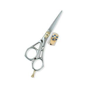 Professional <b>Barber</b> Hair Cutting Scissors Sharp Stainless Steel <b>Blades</b> and Right-Handed Salon Shears for Men & Women - Product Image 2