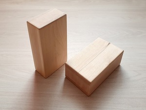 Paires de blocs rectangulaires en bois de noyer poli pour les asanas de yoga et la décoration intérieure, thème sportif, MS HANDICRAFT, provenant de l'Uttar Pradesh - Product Image 2