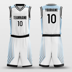 Jersey de Baloncesto Personalizado Hecho en Pakistán para Hombre, Uniforme de Baloncesto Personalizado de Poliéster de Alta Calidad para Entrenamiento - Product Image 2