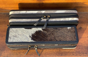 Nouvel arrivage de fer à friser en cuir de vachette véritable fait à la main résistant à la chaleur élégant femmes parfait organisateur de voyage pour outils de cheveux - Product Image 2