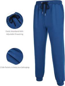 Ensembles de survêtements amples 2 pièces personnalisés en coton épais avec veste zippée et pantalon de jogging - Product Image 2