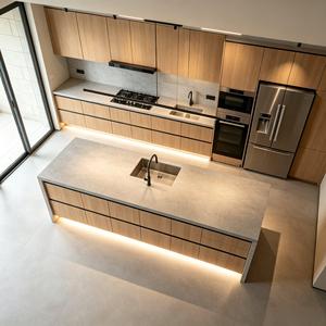 Meubles de cuisine Shaker en bois massif durables, uniques, sur mesure, neufs, prix de gros - Product Image 4