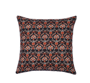 Funda de Almohada Hecha a Mano en India con Nuevo Diseño Floral en Color Verde, Funda de Cojín de Algodón con Estampado a Mano para Sofá, Cama o Decoración - Product Image 2