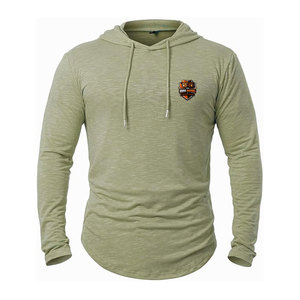 Sweat-shirts de sport pour hommes, coupe classique, motif uni, design décontracté pour l'hiver, pour les entraînements quotidiens à la salle de sport et l'utilisation en extérieur - Product Image 1