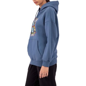 Nouveau sweat à capuche zippé personnalisé imprimé et teint pour femme, style vintage, coupe oversize, en coton, décontracté, hiver, respirant, écologique - Product Image 3