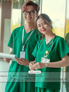 Factory Wholesale V Neck Hospital Workwear <b>Doctor</b> Nursing Medical Clothing Scrubs Uniforms <b>Sets</b> - Product Image 6