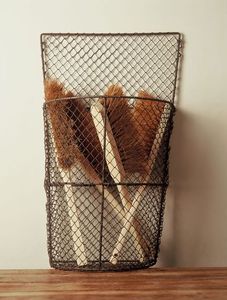 Modern Metal Wire <b>Storage</b> <b>Baskets</b> <b>Rectangle</b> With Handles Green Color Multi-Purpose Neatening Organizers - Product Image 3