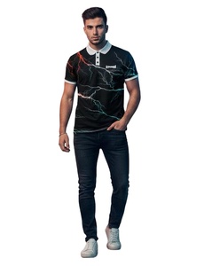 OFERTA ESPECIAL: Camiseta Polo Personalizada por Sublimación para Hombre, Camisetas Polo de Golf Personalizadas, Camiseta Polo de Poliéster para Hombre - Product Image 1