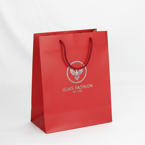 Eco-Friendly Recyclable Christmas <b>Wrapping</b> <b>Paper</b> Bags Luxury Glossy Lamination <b>Paper</b> Bags Custom Logo for Holiday Supermarket - Product Image 4