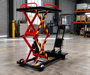 Elevador de Tijera Eléctrico Tayo ETC300, Capacidad de 3 Toneladas, Altura de 25-72.8 Pulgadas, Accionamiento Hidráulico, Elevador para Autos - Product Image 1
