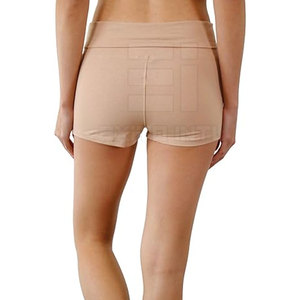 Shorts de Yoga Transpirables para Mujer con Logotipo Personalizado, Ecológicos, de Secado Rápido, Spandex/Poliéster, Alta Elasticidad, Ropa Deportiva al por Mayor - Product Image 3