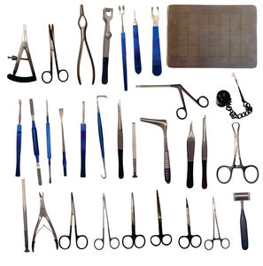 Kit de Instrumentos Quirúrgicos para Rinoplastia, Herramientas de Cirugía Nasal de Acero Inoxidable, Instrumentos Médicos para Cirugía Plástica Nasal - Product Image 1