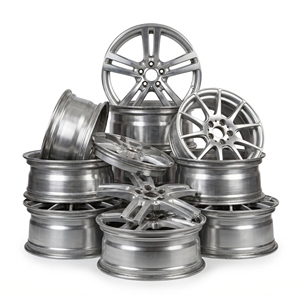 Déchets de jantes en aluminium de haute qualité, déchets de jantes de voiture propres, déchets d'alliage pour le recyclage industriel, vente en gros, approvisionnement en vrac, fabricant, exportateur - Product Image 1