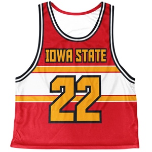 Vente en gros 100% polyester réversible crosse Pinnie différentes couleurs respirant personnalisé imprimé crosse porter pour adultes jeunes - Product Image 1