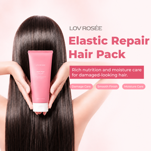 Crema de Tratamiento de Queratina Lov Rosee Elastic Repair de 200 ml para Cabello Dañado - Product Image 2