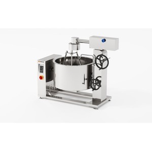 Olla de vapor con inducción y revestimiento giratorio Amicook 380V/440V, modelo profesional, resistente al calor, con inclinación por inducción, duradera y ergonómica - Product Image 4