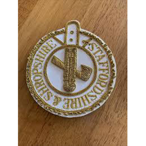 Insignia Masónica de la Francmasonería, Collar de Logia Azul a Precio Económico, Bajo MOQ, Servicio OEM, Insignia Masónica con Técnica de Bordado, Pakistán - Product Image 6