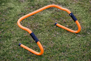 Vallas de Entrenamiento Ajustables 2 en 1 Agility, Portátiles, de Alta Visibilidad, PVC y ABS, para Práctica de Velocidad en Fútbol y Baloncesto - Product Image 4