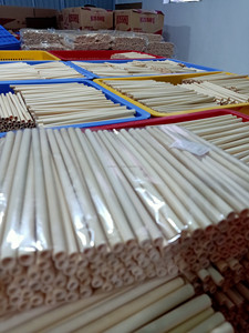 Eco-friendly Biodegradable Sustainable Bamboo <b>Straws</b> Personalized Reusable Bar Accessories Cheap Price Vietnam OEM Supplier - Product Image 6