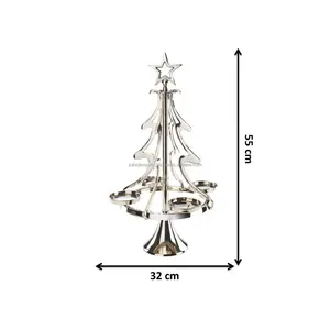 Handmade <b>Tall</b> Candle Holder for Wedding Stage Arrangement Modern Gold Candle Holder for and Office Decoration by Zahid Exports - Product Image 2