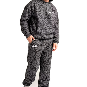 Panther Print Custom Zipper Hoodies 2026 New Design Women Casual Wear <b>Jumpers</b> oversize drop shoulder Hoodie Women Sweatshirts - Product Image 5