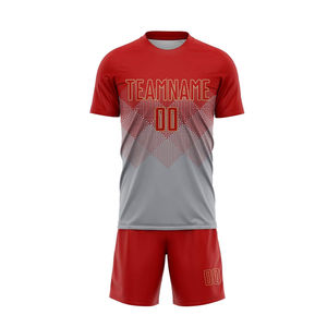 Uniforme de Fútbol Personalizado con Tela de Poliéster 100% de Secado Rápido, Colores y Logotipo Personalizados para un Rendimiento Óptimo en el Campo - Product Image 2