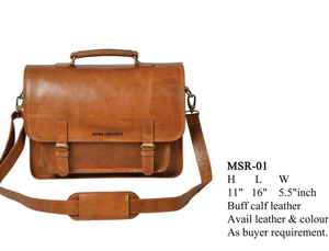 Super Quality Durable <b>Leather</b> <b>Laptop</b> Work <b>Bag</b> Regular Office and Work Use At Best Price <b>Leather</b> <b>Laptop</b> <b>Bag</b> - Product Image 2