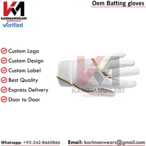 Guantes de Bateo de Béisbol para Jóvenes y Adultos, Talla Personalizada, Cuero de Piel de Oveja, Equipo de Bateo Profesional, Guantes Deportivos de Alto Agarre, Fábrica - Product Image 3