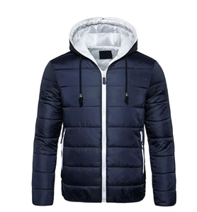 Manteau formel de haute qualité pour hommes, confortable, grande taille, col montant, logo frontal, réversible, imperméable, coupe-vent, respirant - Product Image 4