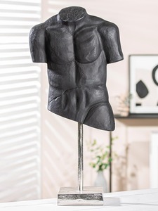 Sculpture de torse masculin moderne, figurine artistique décorative pour la table du salon - Product Image 5