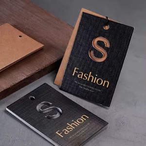 Etiquetas Personalizadas de Lujo para Ropa con Logotipo Grabado y Etiquetas para Prendas para Hombre y Mujer, Empaque de Papel Premium por Boxit.pk - Product Image 5