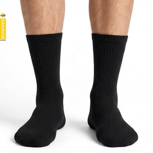SAMAVIA Custom Athletic Knitted Sport <b>Socks</b> Spandex/Nylon/Cotton Solid Color Comfortable Durable Breathable Eco-Friendly Quick - Product Image 3
