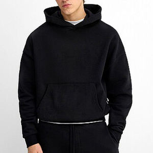 Sudadera con Capucha para Hombre, Color Borgoña, Corte Holgado, Tejido de Algodón, Transpirable, con Estampado Puff, Estilo Casual para Otoño - Product Image 5