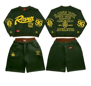 Ensemble maillot de football et t-shirt à manches longues en maille coupe ample avec logo et numéro personnalisés TAHAD 2026 - Product Image 6