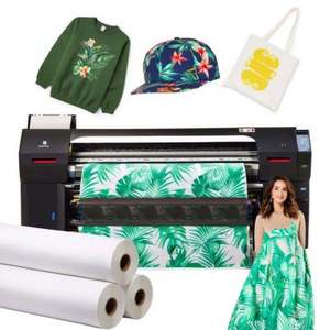 Muestras Gratis de Rollo de Papel de Sublimación Blanco de 30/35/40/50/60 g/m² para Ropa, para Impresión Digital y Transferencia de Calor - Product Image 1