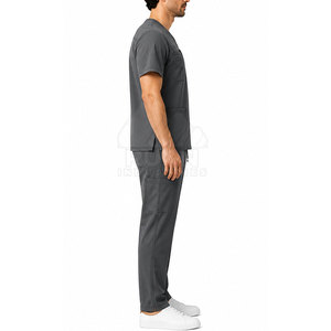 Ensemble de blouses médicales pour hommes, tenue de travail hospitalière, uniforme médical, vêtements de soins de santé, vêtements pour infirmiers et médecins, commande en gros, tricoté de haute qualité - Product Image 6
