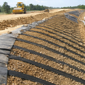 Tira Geotextil de PP/PET |   Tira de Refuerzo para Suelos |   Geosintético para Muros de Contención y Estabilización del Suelo - Product Image 3