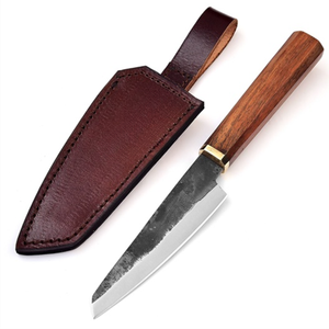 Cuchillos de Cocina Hechos a Mano con Acero de Damasco, Hoja Afilada y Mango de Madera, Cuchillos de Chef Multiusos para Cocinar en Casa y Restaurantes - Product Image 5