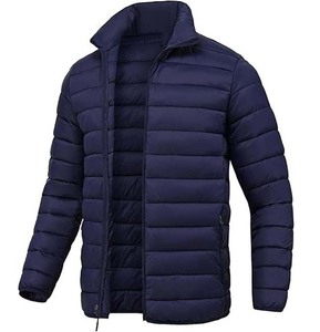Veste matelassée premium pour homme, légère, isolante, coupe-vent, zippée, pour l'hiver, les voyages en plein air et les températures froides - Product Image 1