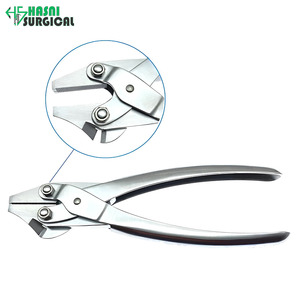 Tijeras Quirúrgicas Manuales Hasni para Clavos de Kirschner, Alicates de Punta Plana, Cortador de Alambre K, Instrumentos Quirúrgicos Ortopédicos de Acero Inoxidable - Product Image 4