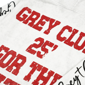 Sweat à capuche zippé vintage pour homme en coton 100% de haute qualité, épais, avec logo et motif lettres sur la manche, effet délavé à l'acide - Product Image 6